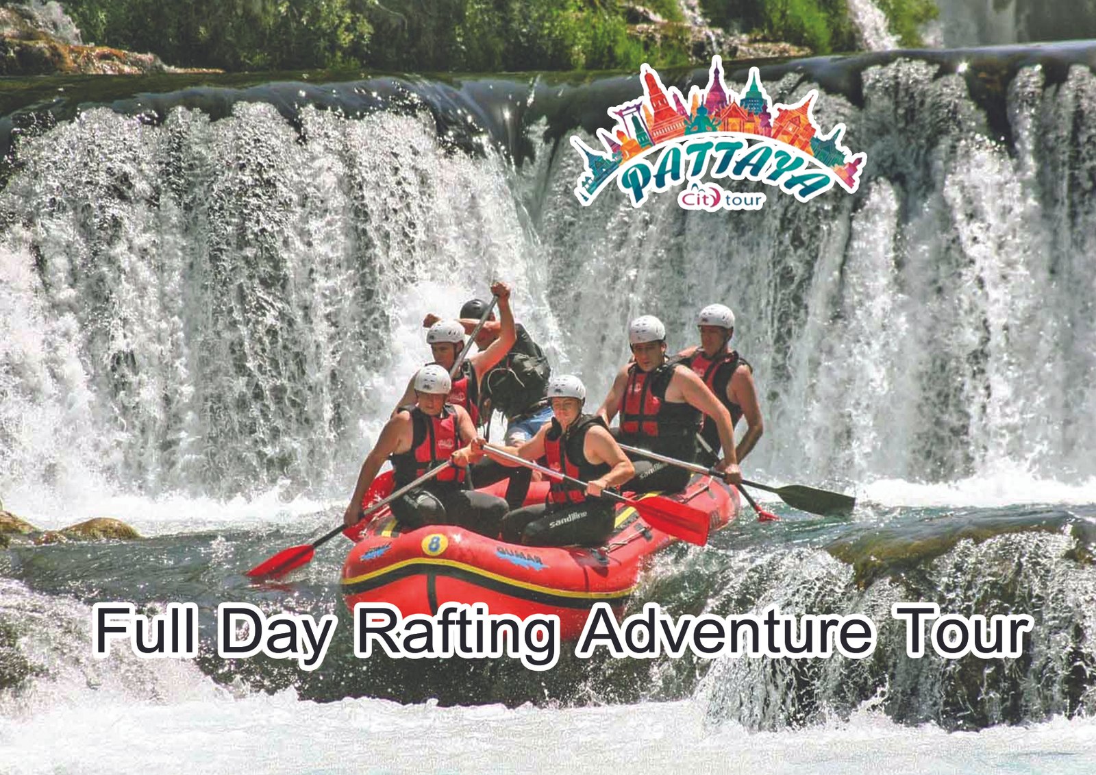 PCTC - 230 - Rafting 5 km + Elephant 30 mins + ATV 30 mins + Flying Fox + Hotel Transfer image