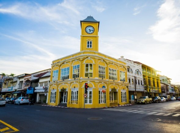 Program : E - Big Buddha View Point + Photo With Elephant + Chalong Temple + Cashew Nut Factory + Phuket old Town + Honey Farm + Coffee Break & Souvenir Shop + SIC Hotel Transfer image